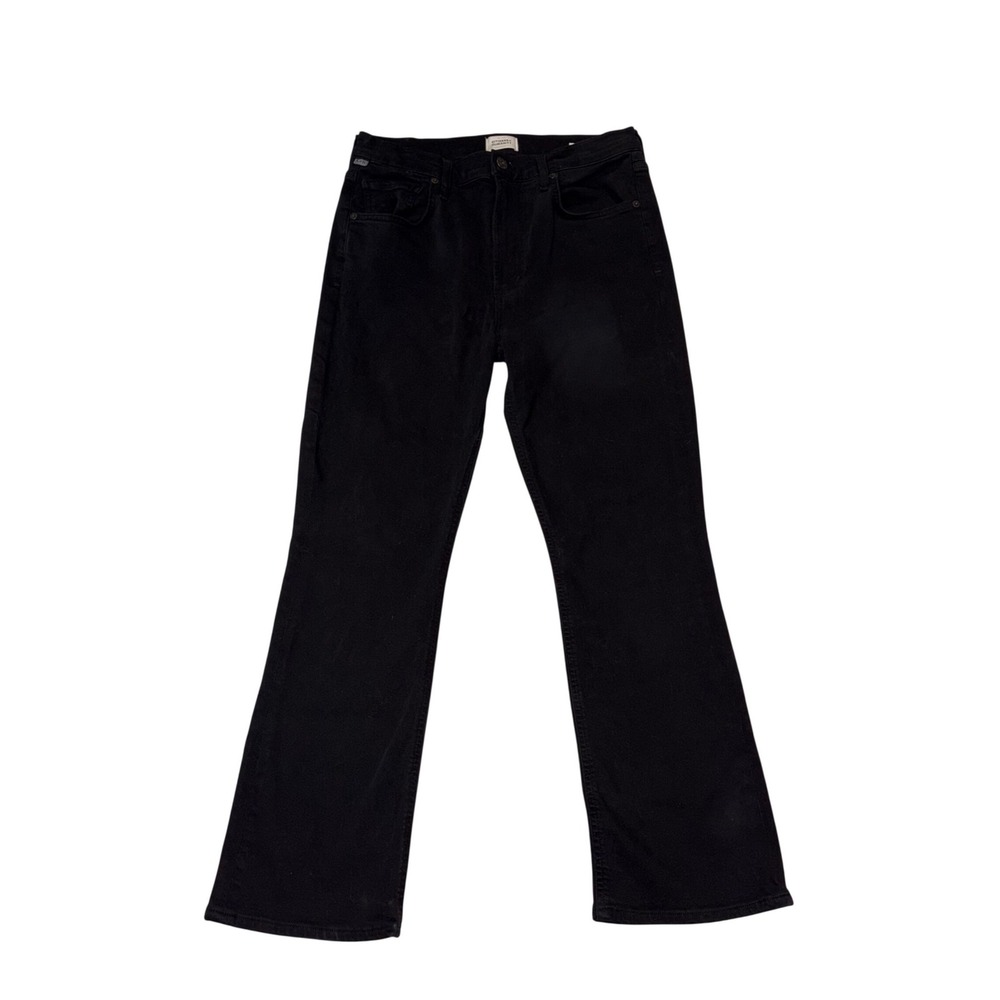 Citizens of Humanity Isola High Rise Bootcut‎ Jeans Black 28 Cropped